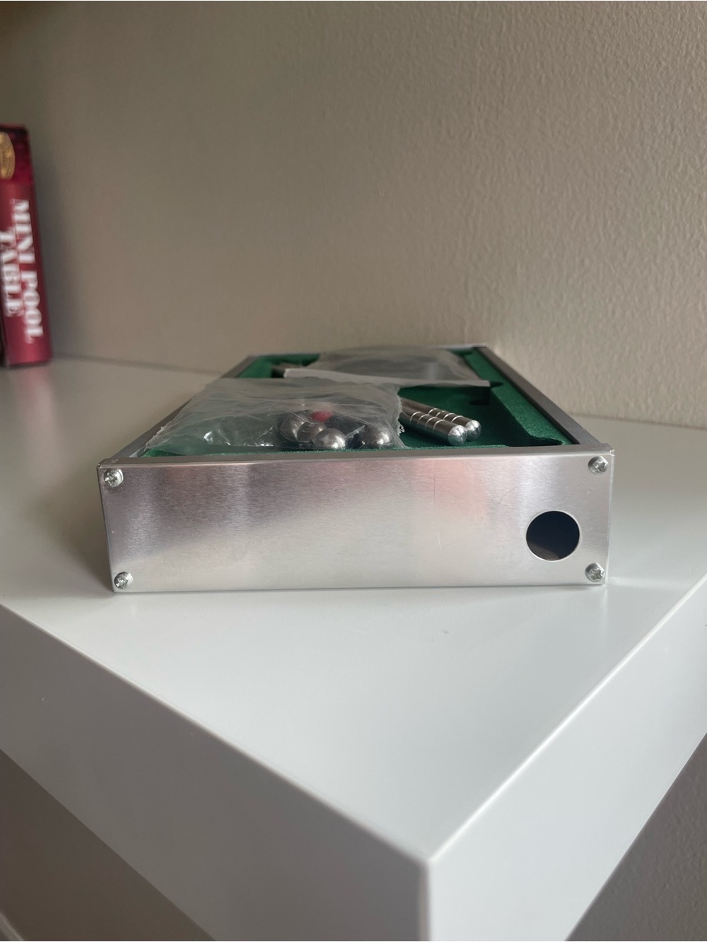 Mini Desktop Pool Game Set - Picture 7 of 10